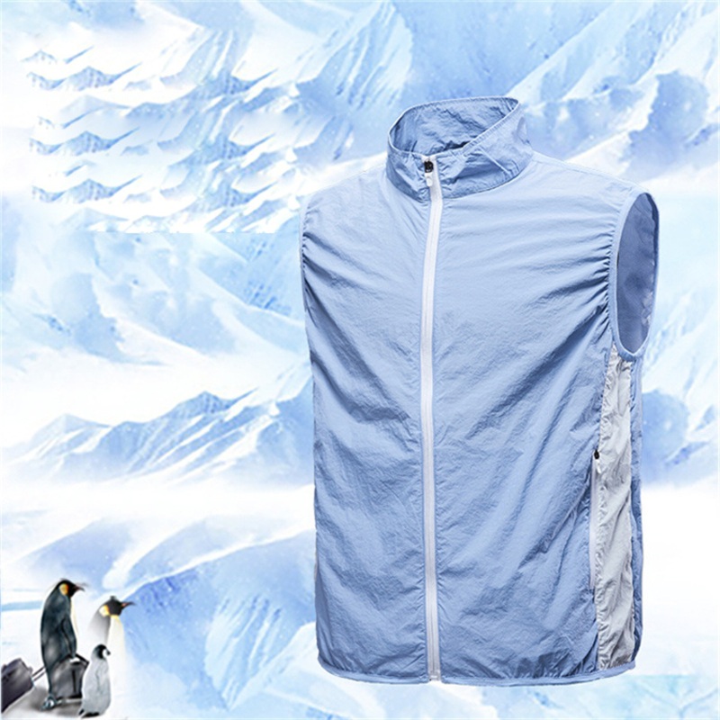 Cooling Vest Air Conditioned Fan Cool Vest Sun Protection Vest – Fan Cool Vest and Air Cool Vest price