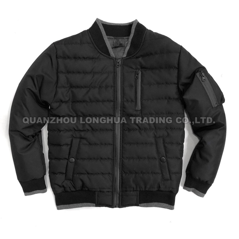 Men Boy Jacket Fashion Winter Coat Fashion Clothing Black Quilted Clothes – Jacket and Coat price