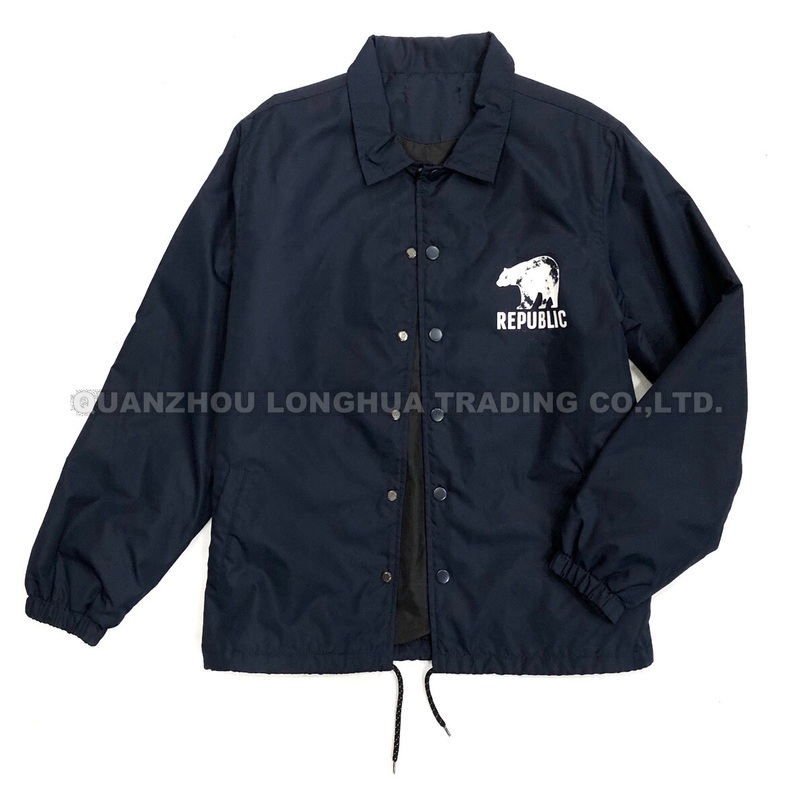Men Jacket Boys Jacket Polyester Microfibre Wind Coat Padding Apparel Navy Fashion Clothing Outdoor Clothes – Jacket and Wind Coat price