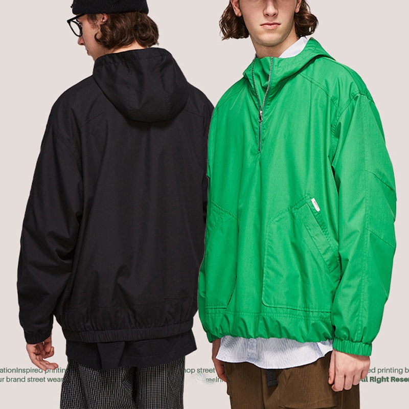 Wholesale ODM/OEM Men Casual Coat Lightweight Quick Dry Hoodie Half Zip Long Sleeve Top Outdoor Jacket for Men – Jackets for Men 2022 and Outdoor Jackets price