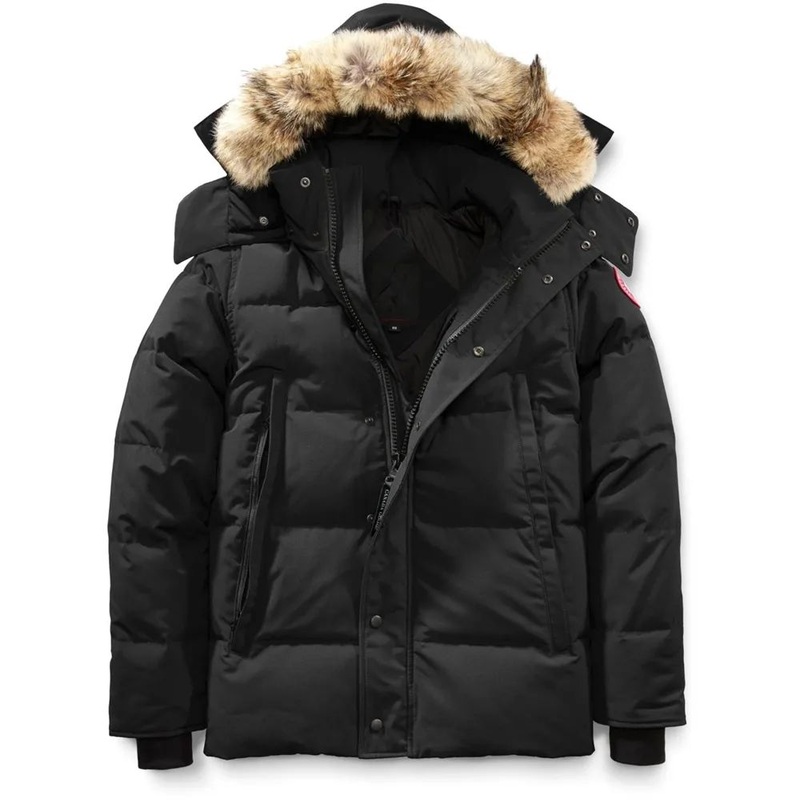 Canada Gooes Jacket Mens Down Jacket Goose Coat Jacket Canada Real Big Wolf Fur Canadian Wyndham Overcoat Clothing Fashion Style Winter Outerwear Parka – Designer Down Jacket and North Down Face Jacket price
