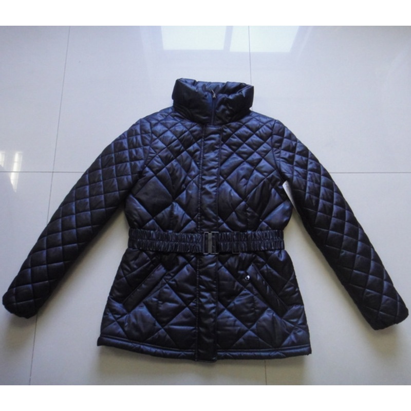 Custom Design OEM Black Winter Padded Jacket for Women – Padded Jacket and Diamond Stitching Jacket price