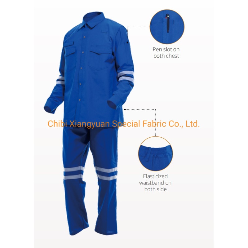 Factory Made Fireproof Fire Resistance Firefighter Fr Protective Clothing Jacket, Pants Suit with Reflective Tape in Workwear – Cotton Workwear and Protective Fabric price