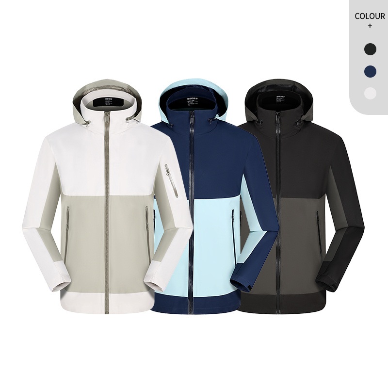 Mens Custom Logo Color-Matching Jackets Mens Sportswear Windproof Running Jackets Gym Athletic Active Printable Training Wears – Jackets and Jacket price