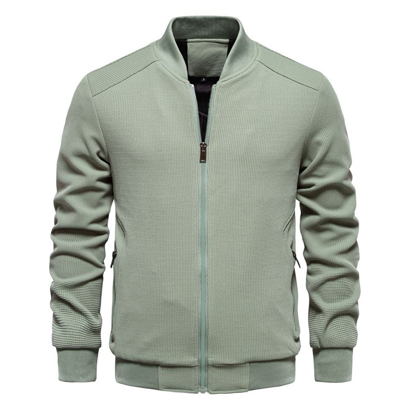 Mens Lightweight Bomber Jacket Warm Lined Ribbed Cuff Casual Coat – Mens Bomber Jacket and Casual Zip up Jacket price