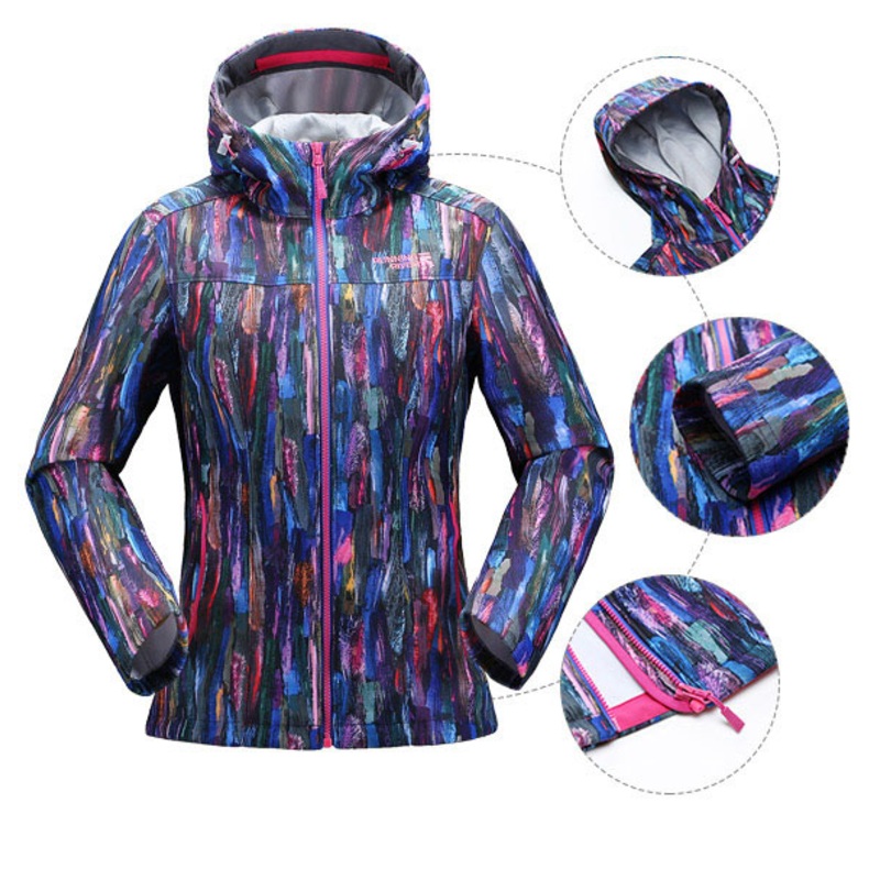 New Woman Waterproof Fashion Wholesale Snowboard Ski Jacket with Hoodies – Jacket and Soft Shell Jacket price