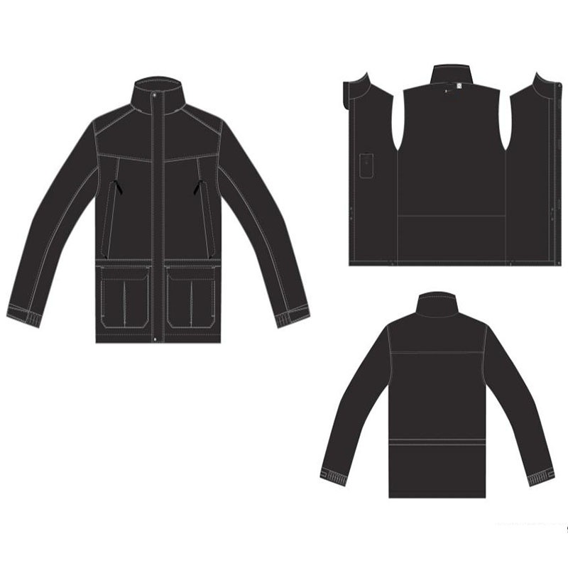 OEM Design Winter Mens Coat Solid Color Parka Jacket with Multi Pocket – Men Jacket and Parka Jacket price