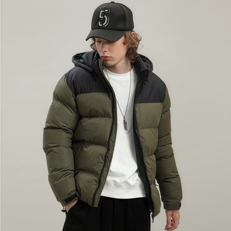 OEM ODM Custom Men Padded Coats Bubble Puffer Jacket Coat Warm Quilted Winter Men Jacket for Men – Jacket and Mens Jackets price