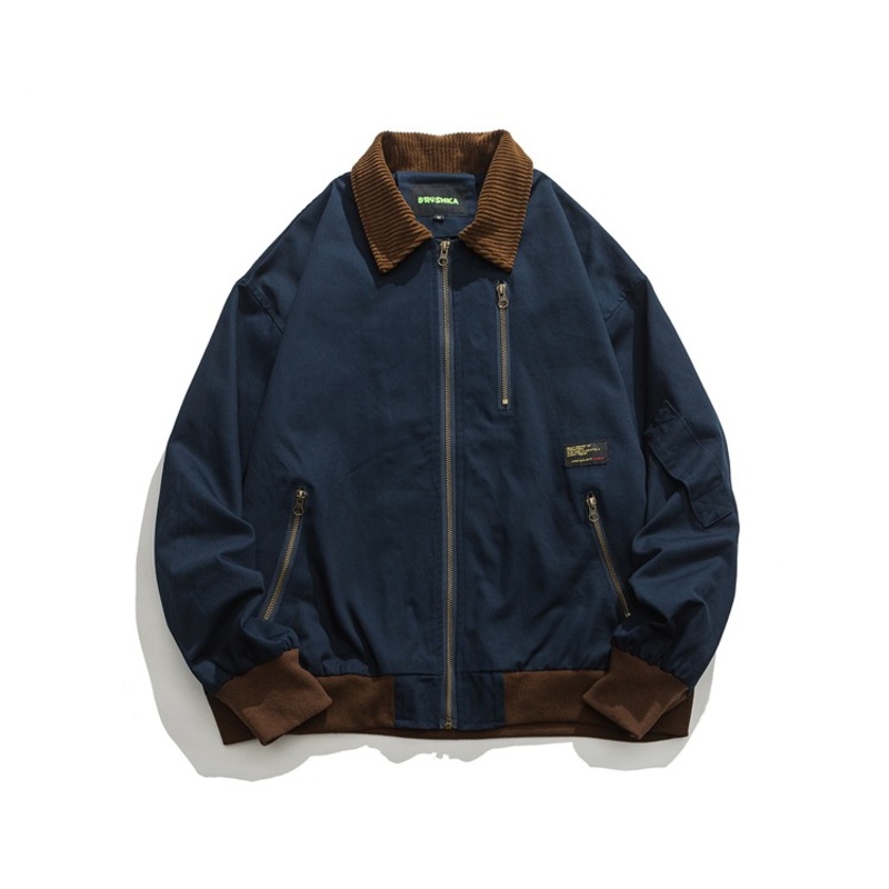 Vintage Colorblocked Washed Casual Jacket Mens Outdoor Workwear Jacket – Outdoor Tactical Jacket and Flared Sweatpants price