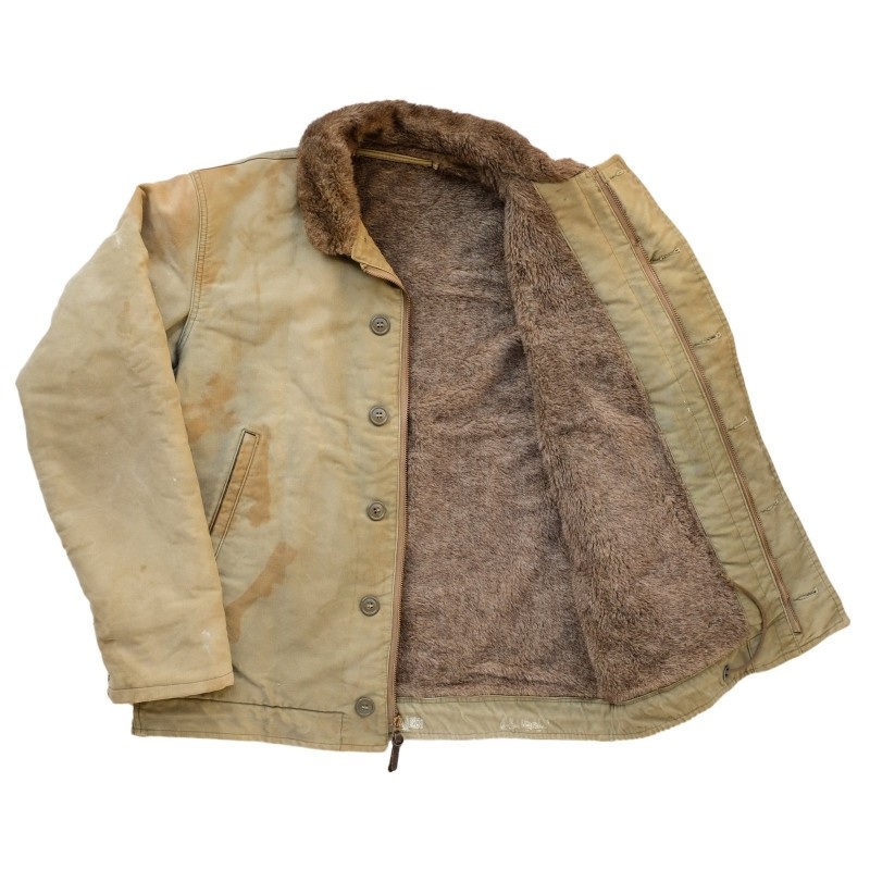 Winter Warm Fur Lining Vintage Deck Jacket – Jacket and Clothing price