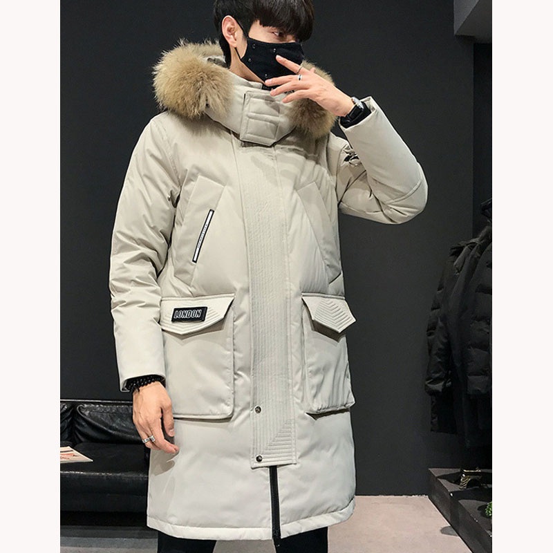 Winter Youth Thickened Knee-Length Down Jacket – Jacket and Down Jacket price