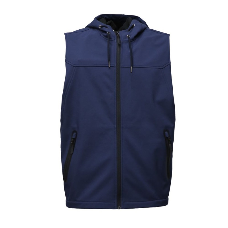 Basic Softshell Vest Hooded Jacket with Fleece Lined Seamless Pocket for Outdoor – Outdoor Jacket and Fleece Lined Jacket price
