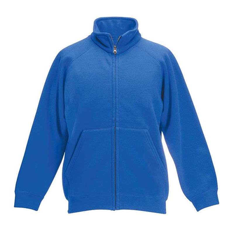 Custom Men Soft Polyester Blend Zipper Sport Fleece Jacket Sweatshirt with Raglan Sleeve Design – Fleece Jacket and Sport Jacket price