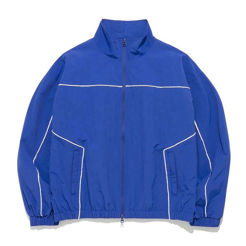 Custom Waterproof Nylon Jacket Mens Reflective Pipe Retro Lightweight Unisex Trench Jacket – Windbreaker Jacket and Nylon Jacket price