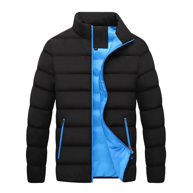 High Quality Autumn Winter Mens Jacket Custom Logo Outdoor Zipper Waterproof Stand Collar Warm Mens Jackets – Mens Outdoor Jacket and Jacket Zipper price