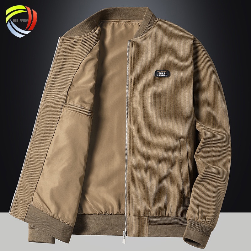 Low MOQ Corduroy Cotton Padded Jacket Zipper Cheap High Quality Men Vintage Jacket – Men Vintage Jacket and Cotton Jacket price
