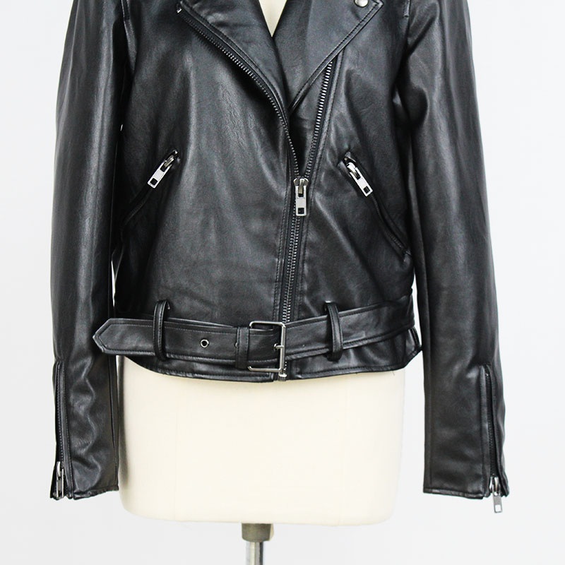 Mens Vintage Notch Collar PU Faux Leather Zip-up Leather Motorcycle Outdoor Jacket – Jacket and PU Jacket price