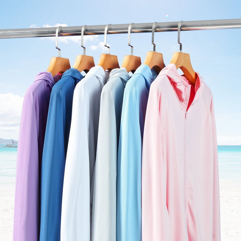 Summer & Early Autumn Anti UV Sun Protection Anti UV Jacket Womens Breathable Long-Sleeved Ice Silk Sunscreen Clothes – UV Protection and Anti UV price