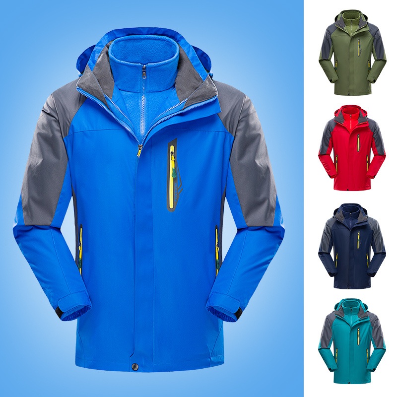 Winter Custom Waterproof Outdoor Hiking Jacket Tops Detachable Windproof Work Jacket Coat Work Overalls – Outdoor Jacket and Outdoor Jackets price
