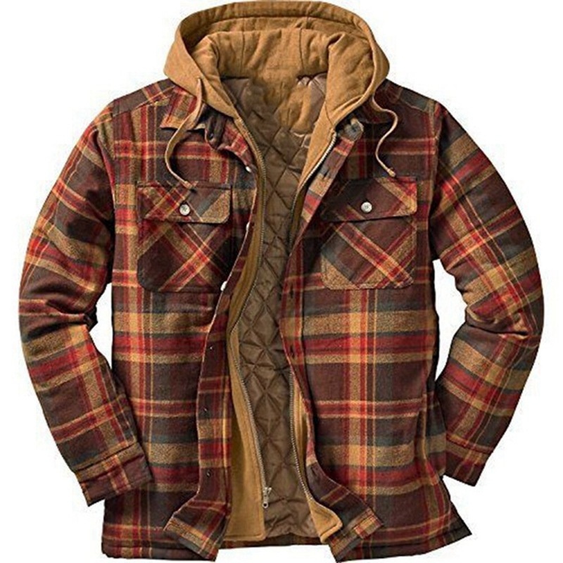 2022 New Winter Coat Fleece Jacket Wholesale Dropshipping – Hooded Shirt Jacket and Warm Coat price
