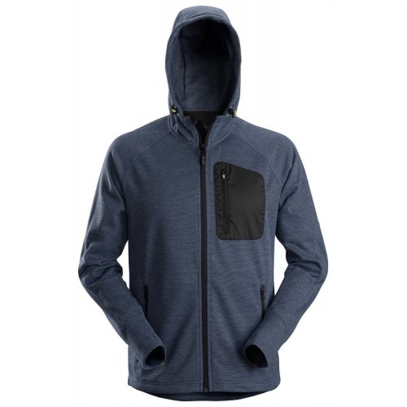 Custom Embroidery Winter RPET Polyester Soft Knitted Hoody Mens Coat Outdoor Hiking Polar Fleece Jacket – Jacket and Fleece Jacket price