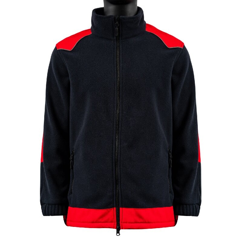 Custom Mens Polar Fleece Jackets Soft Fleece Winter Thermal Coats Outdoor Windproof Zip up Jacket with Pockets – Softshell Jacket and Outdoor Jacket price
