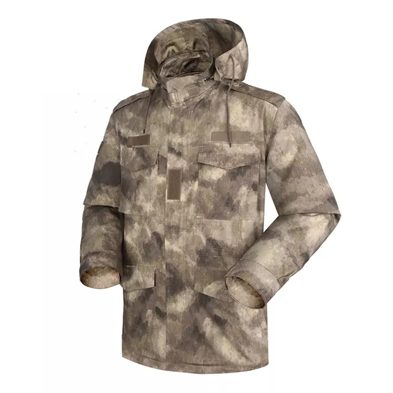 Double Layer Atacs-Au Camouflage Uniform Winter Jacket Windbreaker – Desert Camo and Men Jacket price