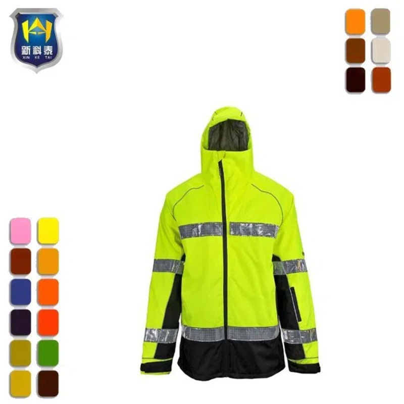 Embroidered Safety Reflective Work Jackets with Hoodie – Reflective Jacket and Safety Jackets price