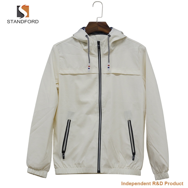 Hooded Outdoor Jacket Customized Logo Plus-Size Light Sport Jacket – Hooded Jacket and Sport Jacket price