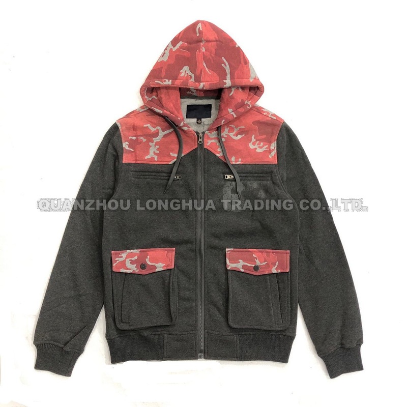 Men Boy Jacket Knitwear Hoody Coat Charcoal Heather Fashion Clothing Winter Clothes – Jacket and Sportswear price