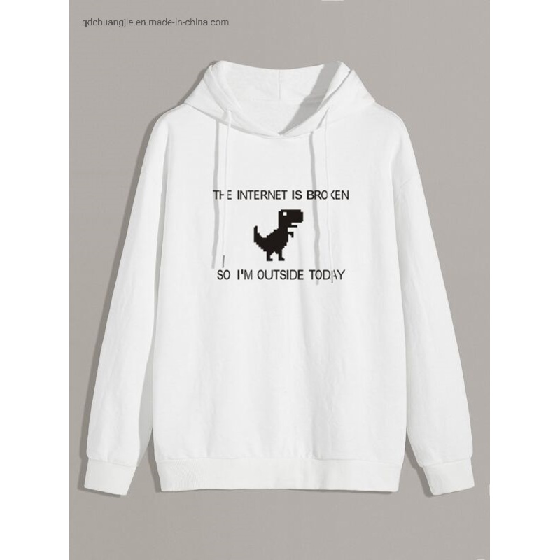 Men Dragon Graphic Printing Drawstring Pullover Loop Terry Casual Hoodies – Pima Cotton and Organic Cotton price
