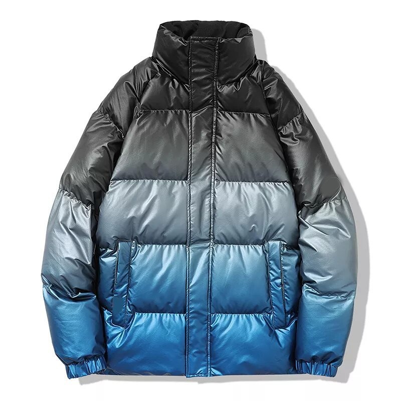 Mens Short Down Windproof Thickened Winter Wool Blend Mens Down Jacket Winter Outdoor Oversized Custom Puffer Jacket Men – Wholesale and Best Price