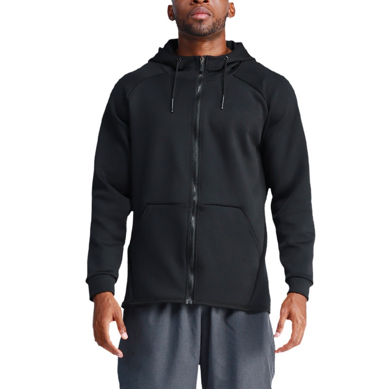 2023 New Custom Mens Jacket Fitness Running Hoodie Sportswear Jacket – Hoodie Sportswear Jacket and Custom Mens Jacket price