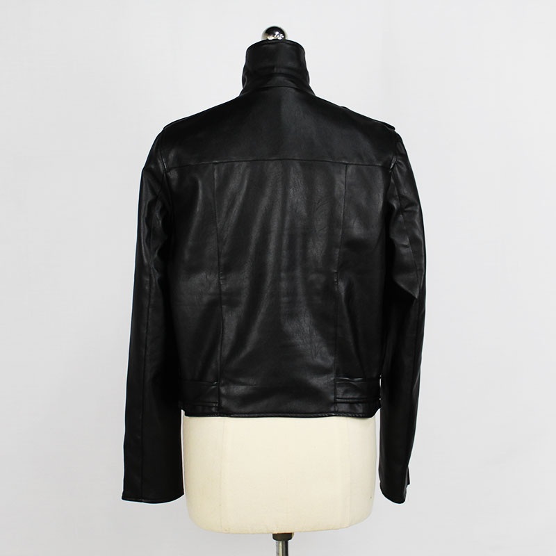 Men Wholesale Custom Winter Windproof Fashion PU Leather Motorcycle Outdoor Zipper Jacket – PU Jacket and Winter Jacket price