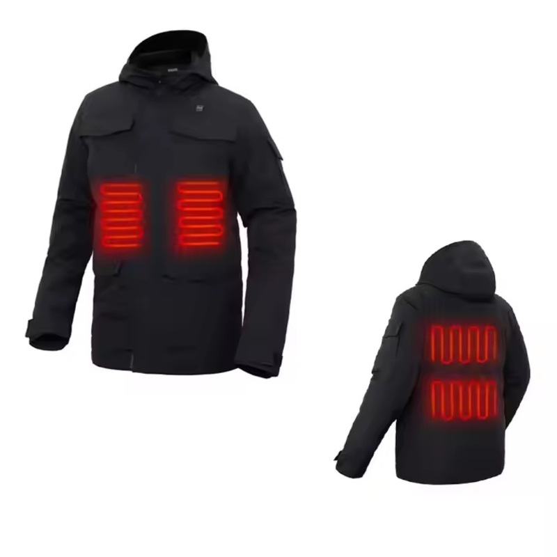 Mens and Womens USB Charging Smart Safari Jackets Waterproof Outdoor Windproof Warm Mountaineering Heated Clothing – Jacket and Warm Jacket price