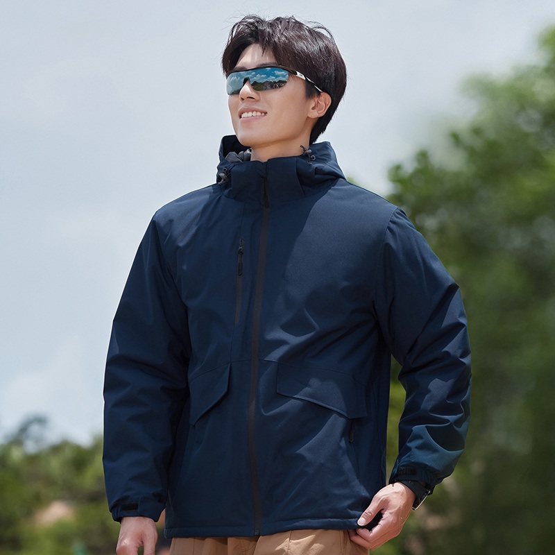 Mens Outdoor Full Zipper Jackets Autumn Winter 100% Polyester Zipper Gym Jacket Workout Windproof Sport Jackets – Jackets and Jacket price