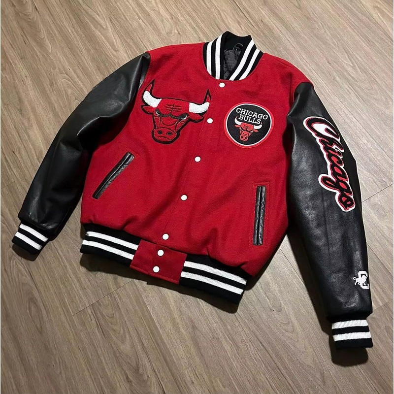 New Arrival Classic Cotton Baseball Jacket Button Vintage Custom Patch Logo Varsity Leather Sleeve Fashion Outdoor Oversized Jackets – Varsity Jacket and Outdoor Jackets price