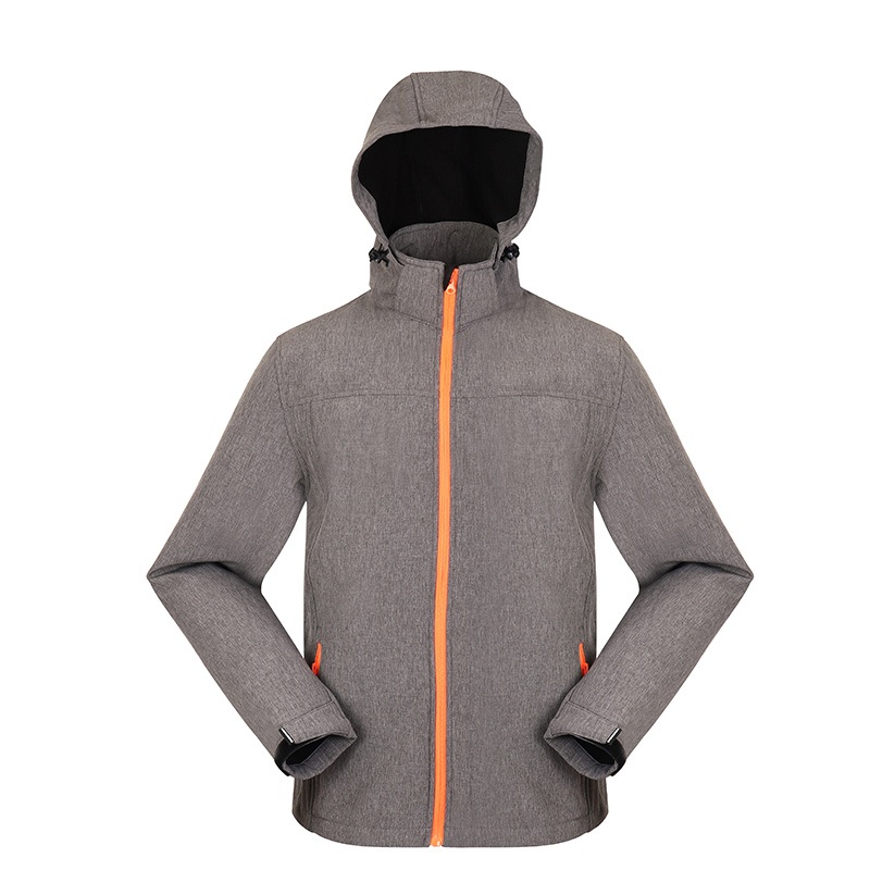 Outdoor Men S Melange Softshell Jacket with Detachable Hood – Softshell Jacket and Winter Jacket price