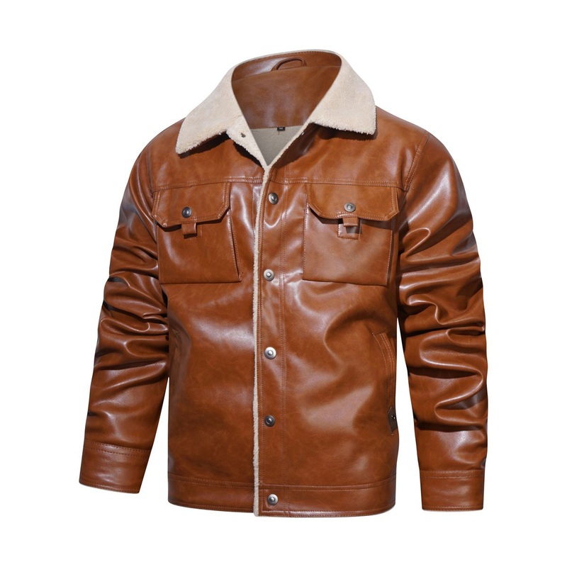 Asiapo China Factory Mens Moto Biker Hunter Vintage Bomber PU Leather Jacket Blazer – Pacer Jackets and Utility Jackets price