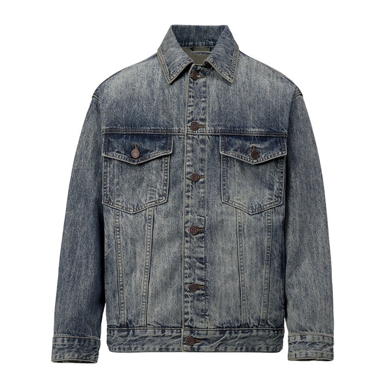 China OEM Factory Jackets Denim for Men Factory Direct Sale Cotton 100% Mens Denim Jackets – Denim Jackets and Men Jackets price