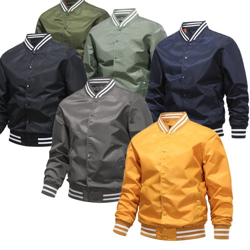 Classic Casual Style Comfortable Large Size Custom Logo Men S Baseball Jackets – Mens Baseball Jackets and Casual Style Comfortable Jackets price