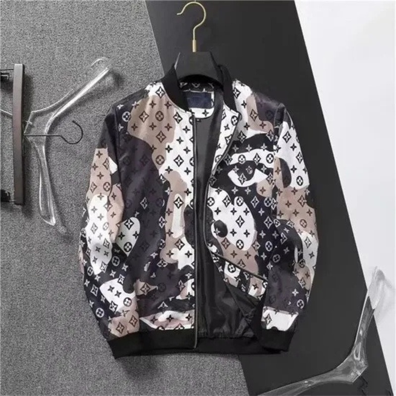 Designer Men Jacket Spring Autumn Coat Fashion Sports Windbreaker Casual Zipper Coats Man Outerwear Bomber Casual – Brand Jacket and Luxury Jacket price