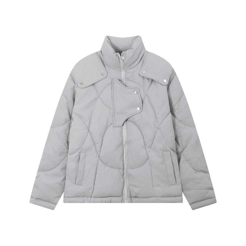 Designer Style Winter Stand Collar Joint Men Windbreaker Puffer Nylon Cotton Padded Jacket – Jacket and Mens Jacket price