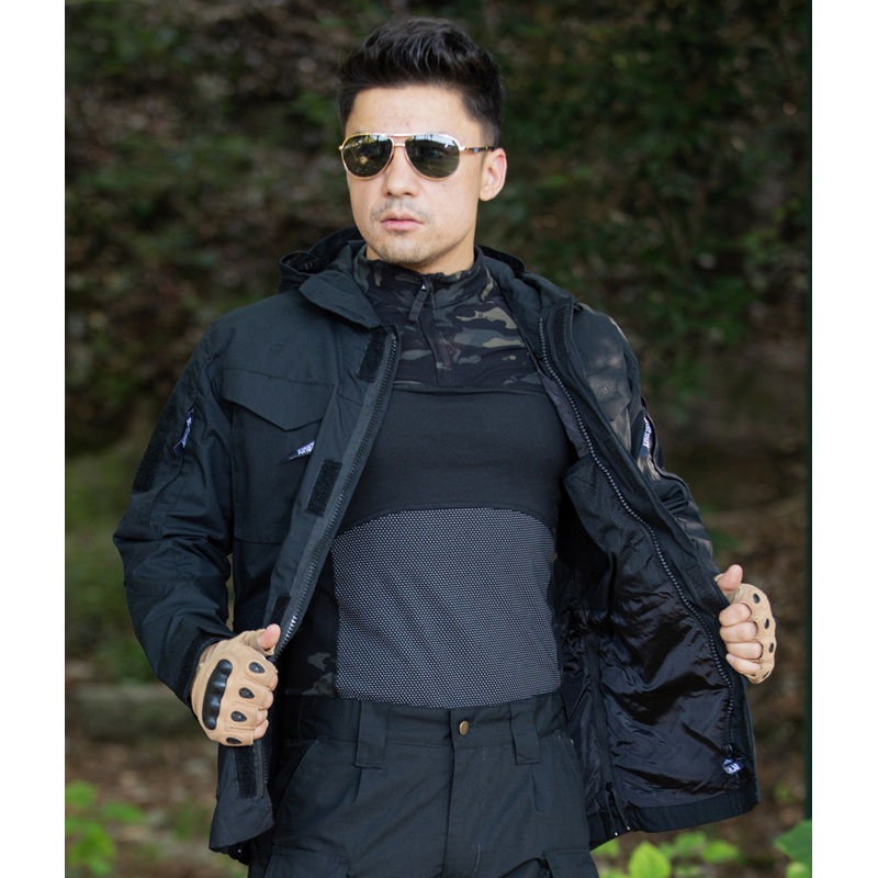 Factory Direct Selling Camouflage Uniform Outdoor Sportswear Tactical Trench Coat American Style M65 Coat Camouflage Jacket – Camouflage Jacket and Spring and Autumn Shirt Cotton price
