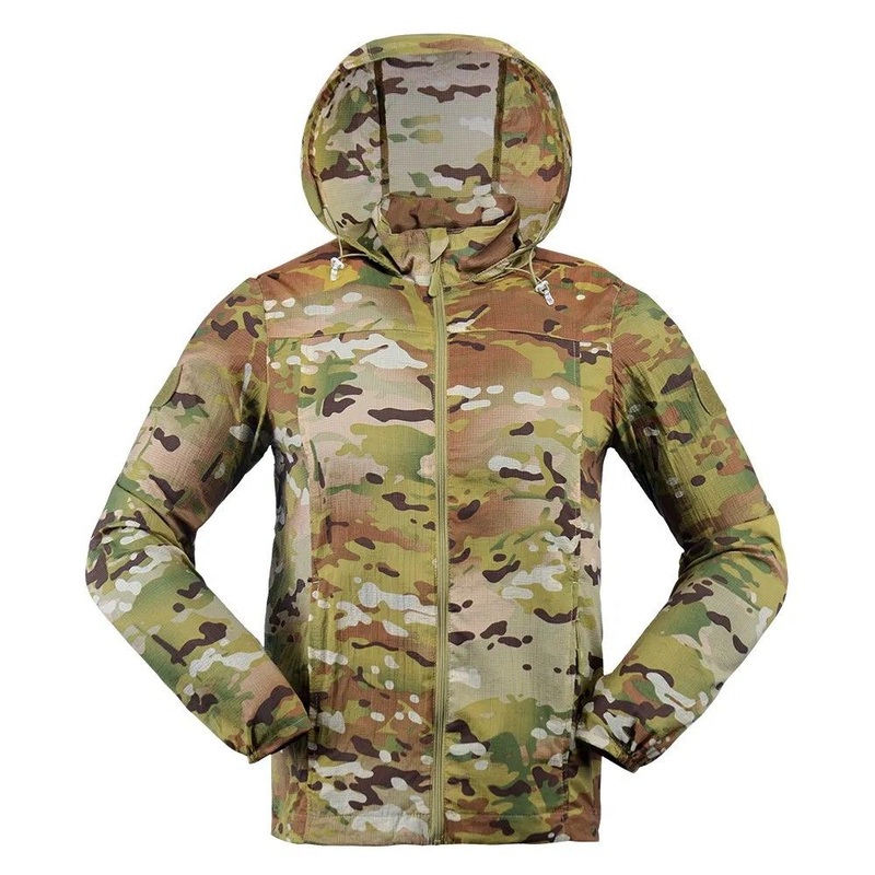 Factory Tactical Light Weight Breathable Outdoor Tactical Long Sleeve Skin Jacket – Skin Coat and Cool Skin Coat price