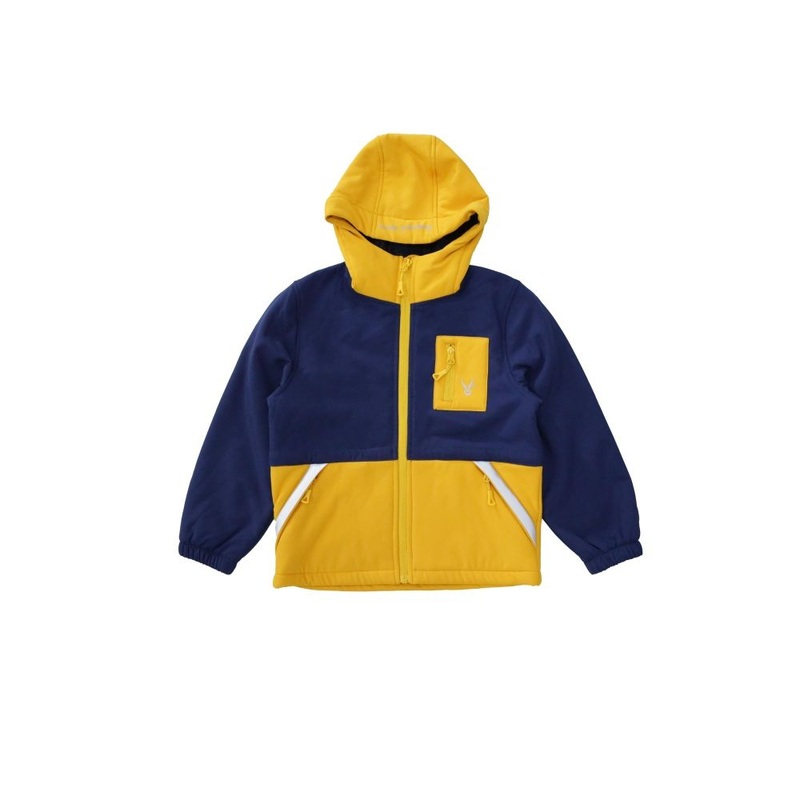 Kids Hood Softshell Jacket Faux Fur Lined Reflective Warm Coat for Winter – Softshell Hooded Jacket and Basic Jacket with Hood price