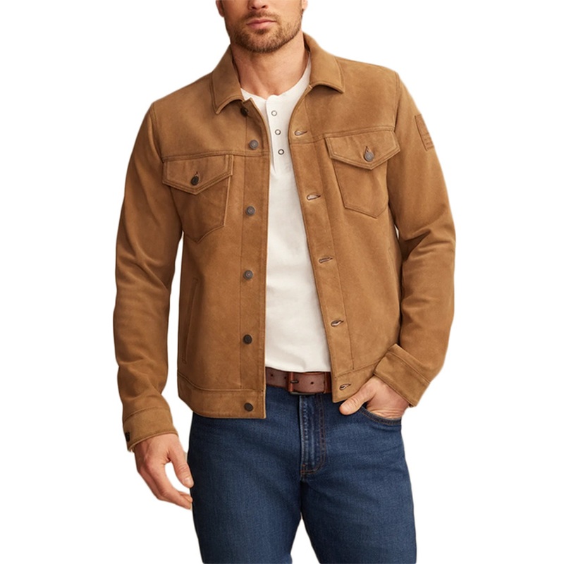 Mens Winter Casual Streetwear with Multiple Pockets and Adjustable Cuffs, Windproof Jacket – Overshirts Jackets and Jacket price