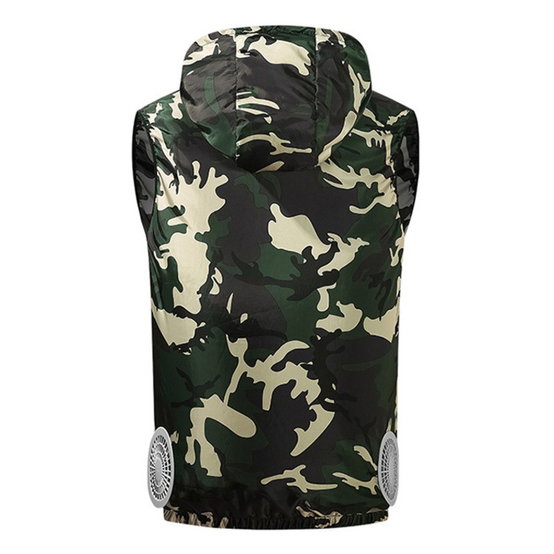 Summer USB Rechargeable Outdoor Activities Fan Air Conditioner Cooling Vest – Fan Cool Vest and Cooling Vest price