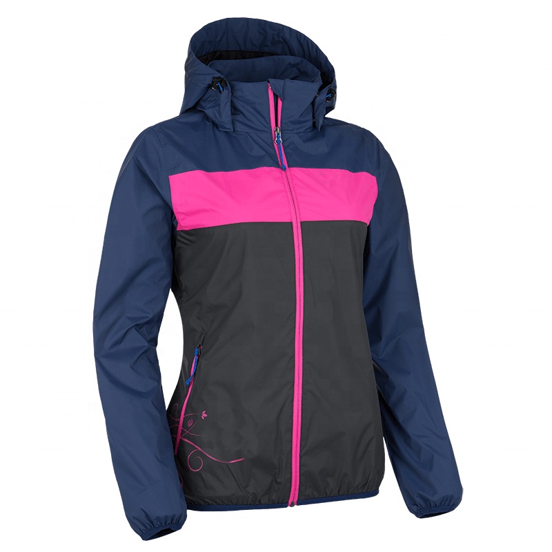 Wholesale Polyester Waterproof Women Lightweight Windbreaker Jacket – Womens Windbreaker Jacket and Windbreaker Jacket Wholesale price
