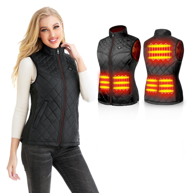 Electric USB Rechargeable Heated Coat Jacket Heated Vest for Women – Heated Vest and Unisex Heating Vest price